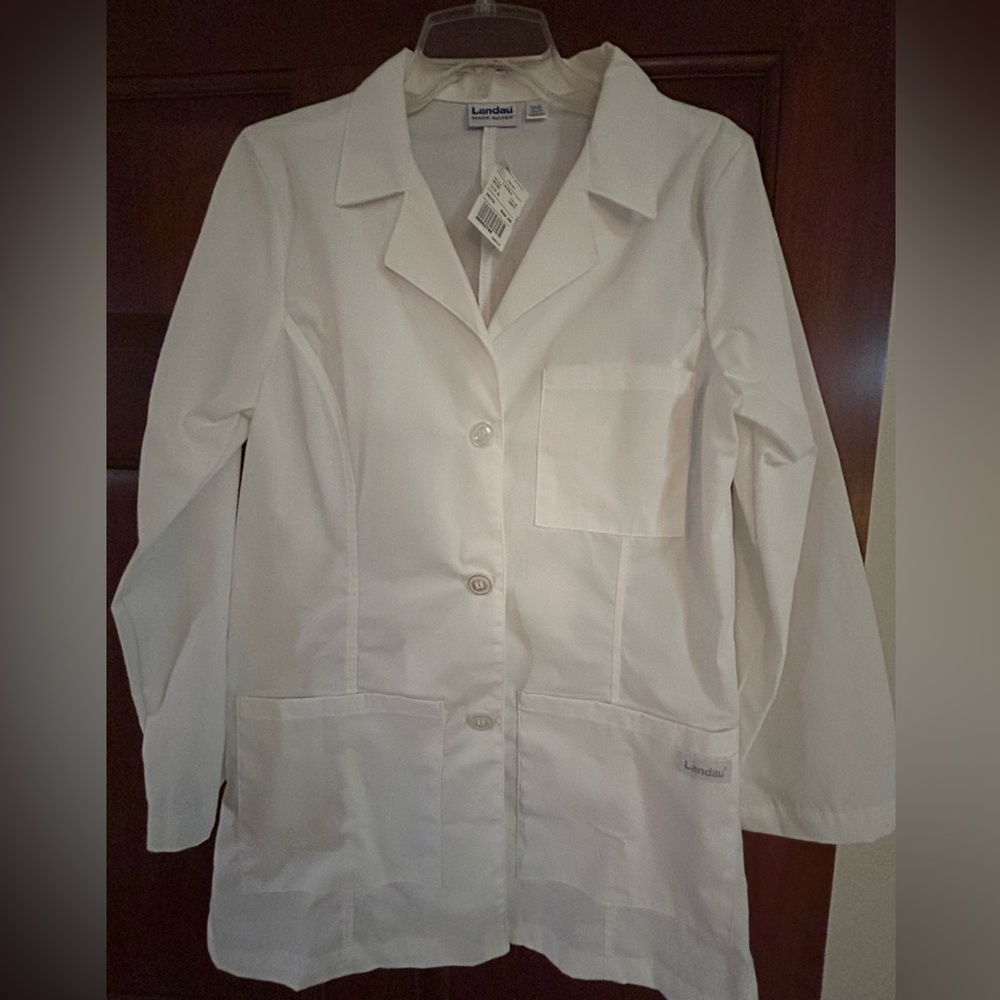 Landau Women's White Lab Coat